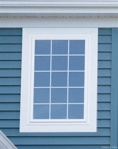 thick frame exterior window trim